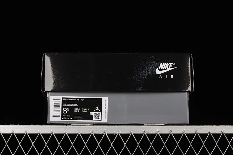 All categories Air Jordan Jordan series basketball shoes Air Jordan 11 L version Air Jordan 11 "Cherry" AJ11 Joe 11 cherry red high-top basketball shoes CT8012-116
